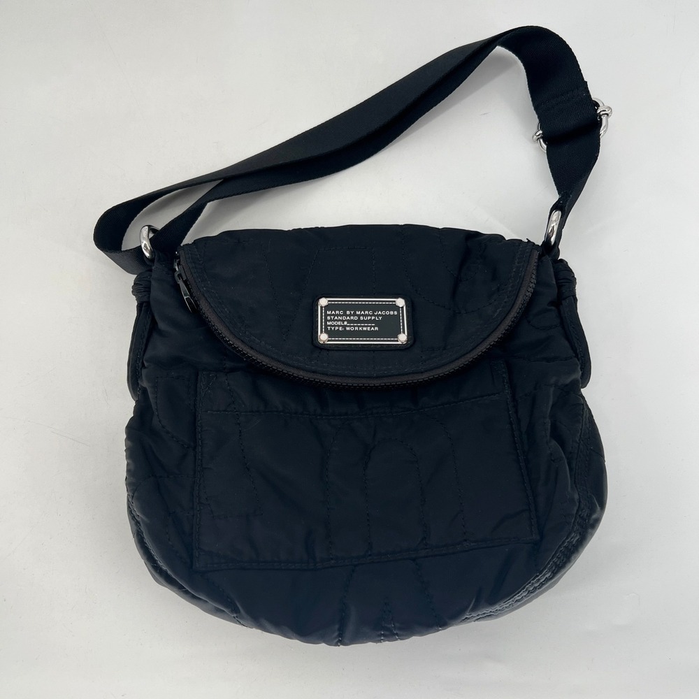 Marc By Marc Jacobs Pretty Nylon Natasha Bag Quilted Messenger Handbag Purse